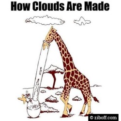 thathighup:  How clouds are made  