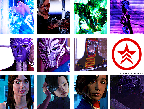 renegons:   Stand strong, stand together.  Happy N7 Day! || Credit: (1, 2, 3)  