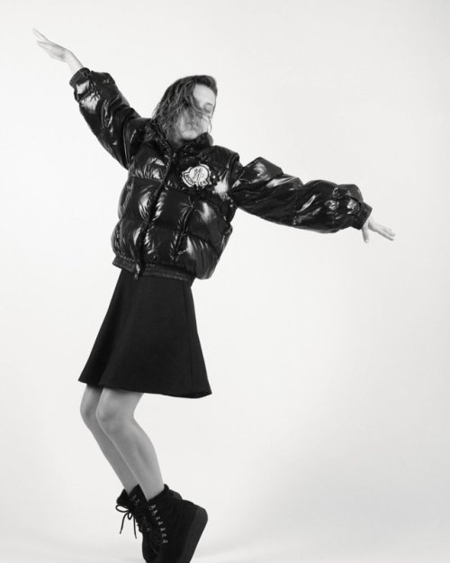 mycrazyworlduniverse:Millie Bobby Brown - Moncler Beyond campaign.