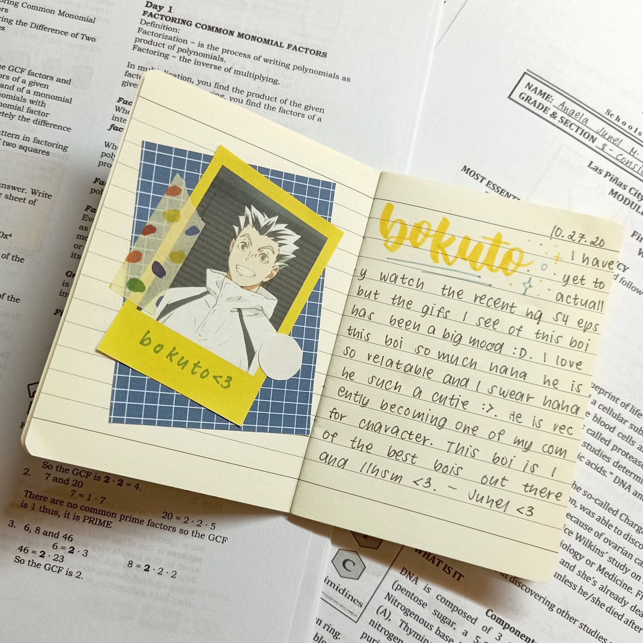 wallpapers Anime Bullet Journal Cover mlkyyu tumblr blog tumgir