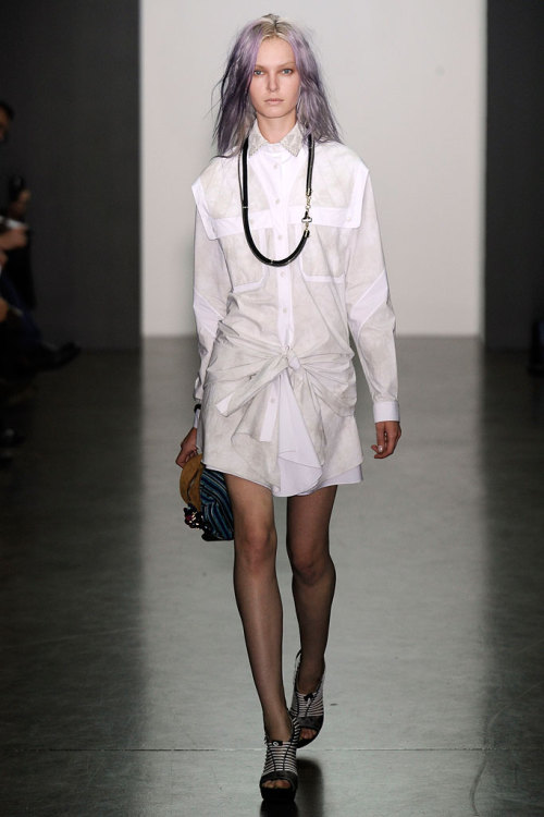 maidsofbondstreet: Anastasija Kondratjeva at Proenza Schouler, Spring 2010