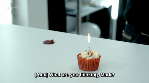 taskmastercaps:[ID: Nine screencaps from Taskmaster. Mark Watson reads out a task that says, “