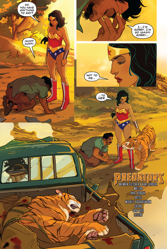 why-i-love-comics:   Wonder Woman 75th Anniversary Special - “Predators” (2016)