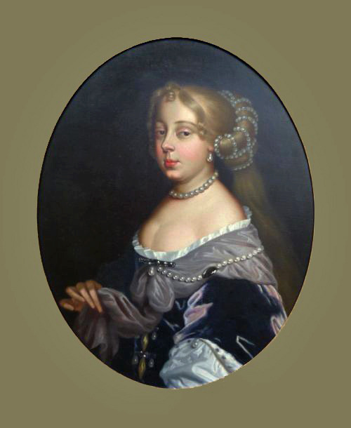 enfant–terrible:jeannepompadour:Elizabeth Wilmot, Countess of Rochester by a follower of Sir P