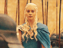 This scene was so great because Dany’s a badass but in the last gif Jorah and Barristan are looking at each other like “wow holy hell she’s our Queen and she’s going to be fantastic and we get to be here with her" 