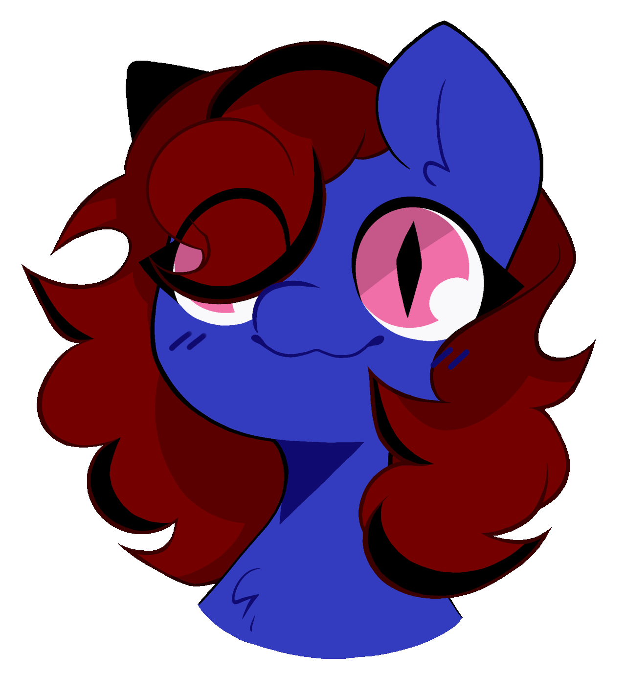 sunnys-side-upside-down:Blinky YCH for @switch-up-snowfox 