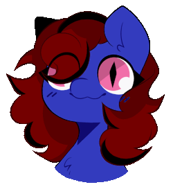 sunnys-side-upside-down:Blinky YCH for @switch-up-snowfox 