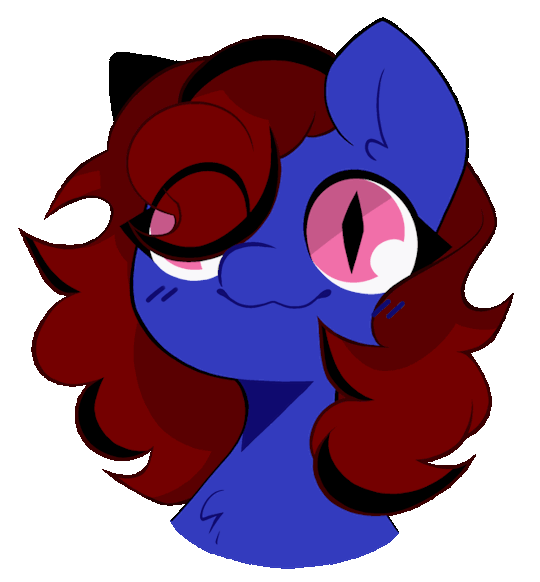 sunnys-side-upside-down:Blinky YCH for @switch-up-snowfox 
