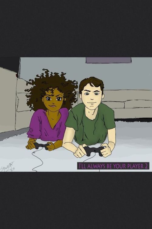 samcedesfanfiction:  Interracial drawings/comics from all over the Internet. (PT 1)