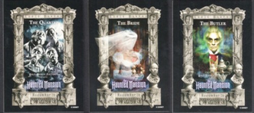 disneyshauntedmansion - Promotional trading cards for The Haunted...