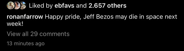 aleatoryw:assassinregrets:roach-works:gunsandfireandshit:Tumblr when Bezos&rsquo;