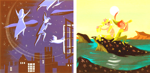 thedisneyprincess:Concept Art by Mary Blair