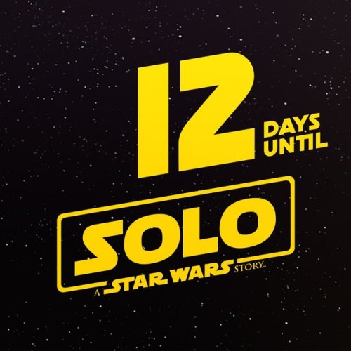 12 days until #Solo: A #StarWars Story https://t.co/YAShSyULZz@StarWarsCount
