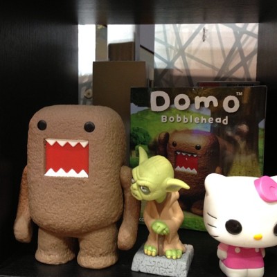 @dom_o_briggs on shelves w/ pussies and Jedi’s. Now that’s BOSS! Lol