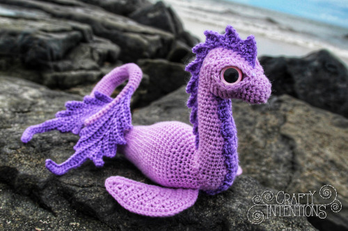 craftyintentions: I’m so excited to announce that the new Sea Dinosaur crochet pattern is NOW AVAILA