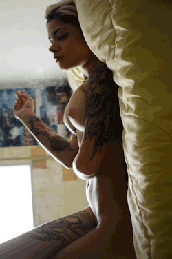 tatt-babes:  More hot naked tattooed girls