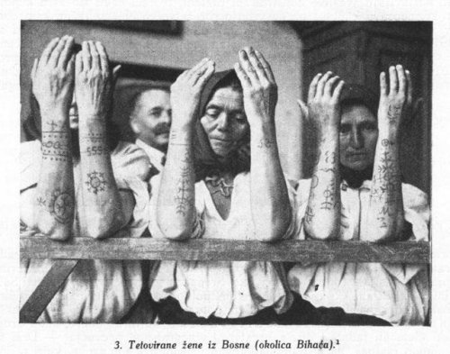 slavenska:Christian tattooing in Bosnia and Herzegovina - called “Sicanje”- was a widespread custom 