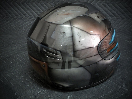 gamefreaksnz:Custom Dead Space HelmetI want 4 of them.