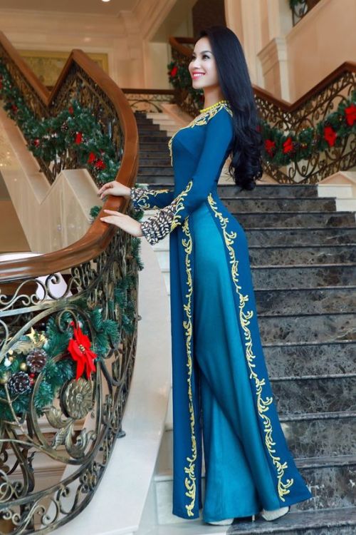 Vietnamese ao dai, designers unknown