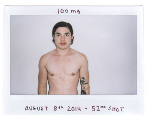 nyctaeus:  Wynne Neilly, ‘From Female to “Male”’, 2013-2014 Female to “Male” is a self-portrait project documenting the artist’s transition from female to “male” through weekly photographs, recorded vocal changes, documents and objects