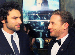 therealfoxxcub:Aidan Turner and Dean O’Gorman at the New York Premiere of The HobbitOH MY GOD THE HO