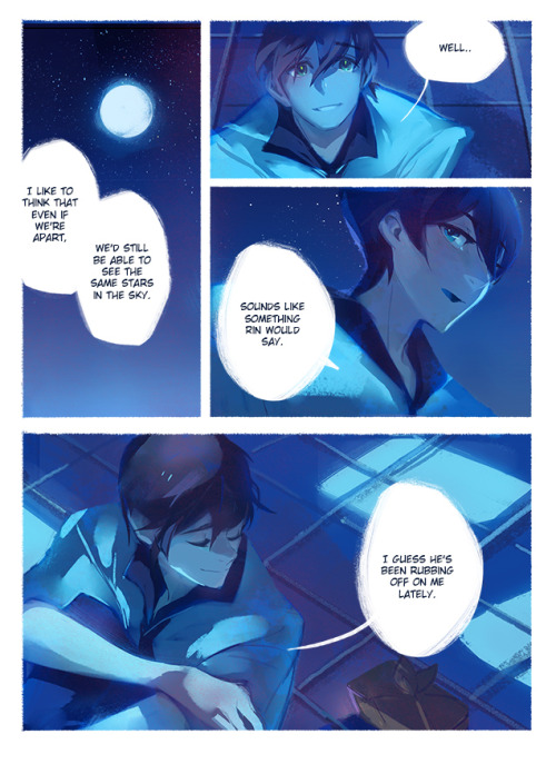 hellorinchansan:Sappy makoharu I drew on impulse.Disclaimer: Read More