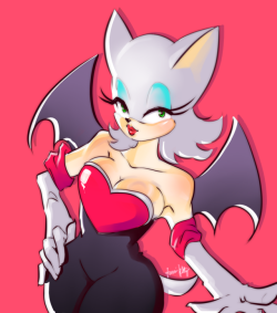 tarrikittyart:Rouge the Bat 💎