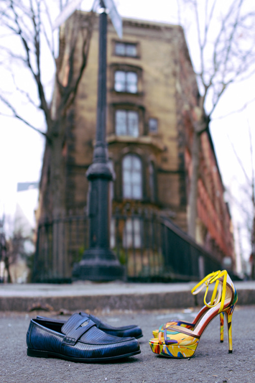High Heels Blog A kismet pairing from Jimmy Choo, just in time for Valentine’s… via Tumblr