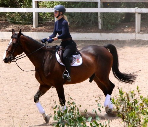 celebs-dailyus:  Iggy Azalea riding a horse in Los Angeles - May 27 