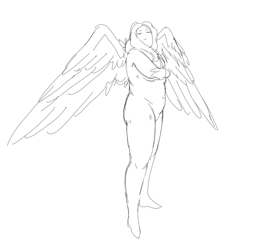 gorillaprutt:Mermaids and angels