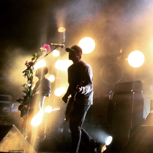 illuminaudo: Jesse Lacey of brand new. 5/09/15 instagram: @hanoverboard. please do not remove cred