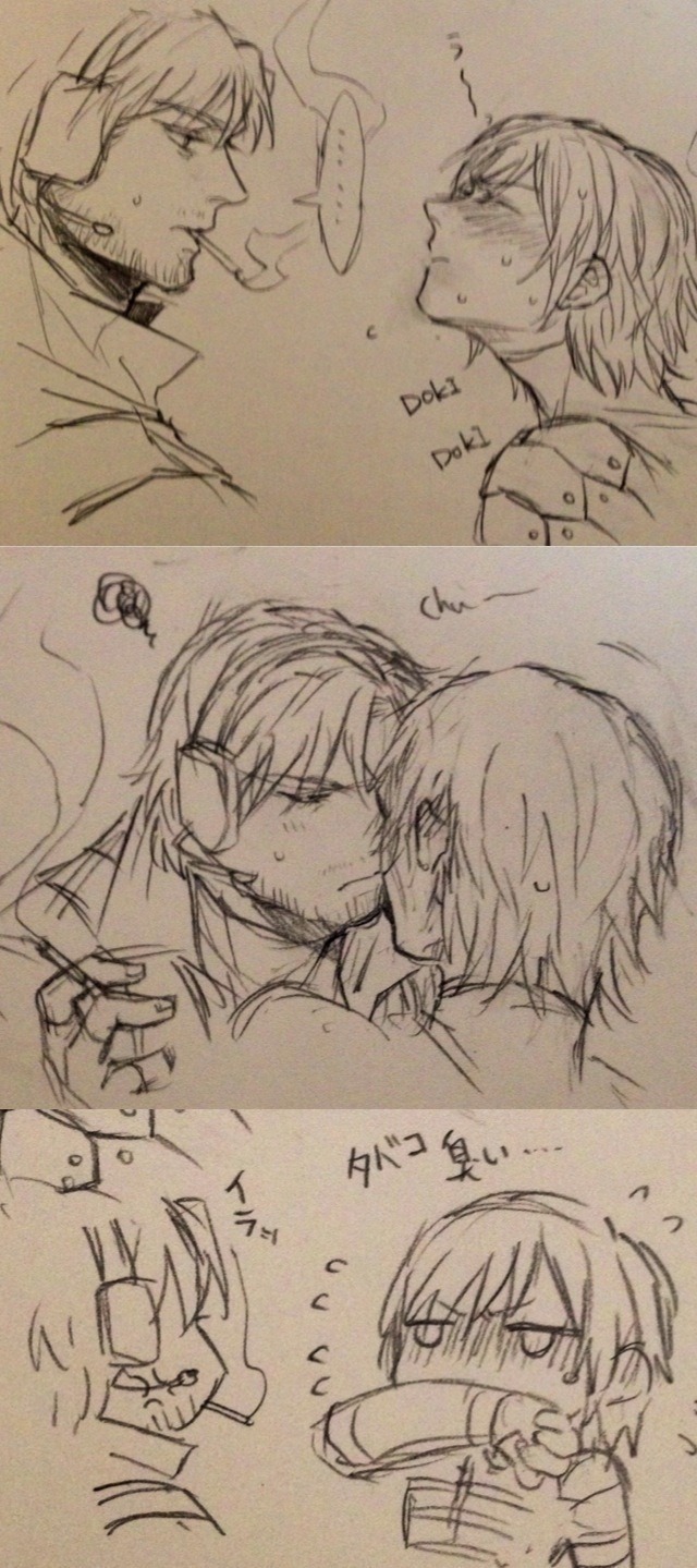 hypocriticalasshole:  Artist: why_raiden_is_so_cute “AWWW WHO&quot;S A SOFT