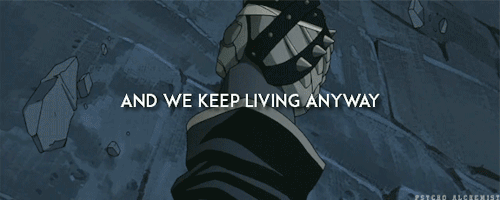 brittajj26:heytherecocomo:psycho-alchemist:“And if there’s a reason I’m still alive When everyone wh