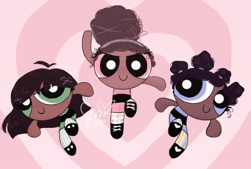 by10ia: the powerpuff girls…!