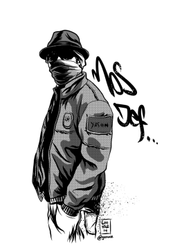 geehale:  My next hip hop artist is MOS DEF aka YASIIN BEY. Thanks for all the love for my MF DOOM piece, guys! Really humbling. Who do you want to see drawn next? 