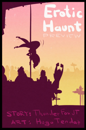 Erotic Haunt - Preview PanelWhat’s a better teaser then a stripteaser :) A small