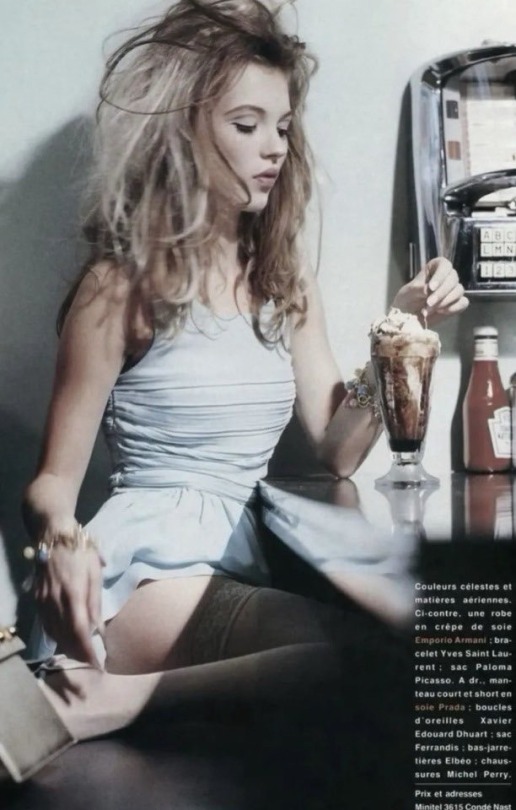 Kate Moss For Glamour France 1992