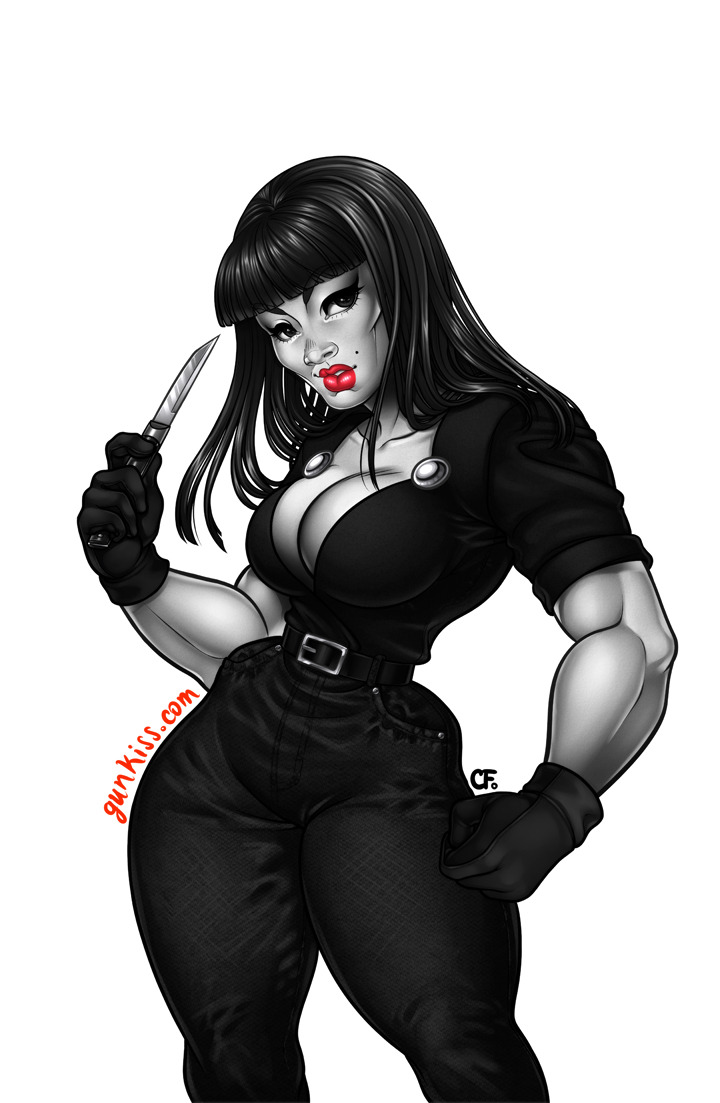 gunkiss:  Tura Satana as Varla on Faster, Pussycat Kill! Kill! This is a gift for