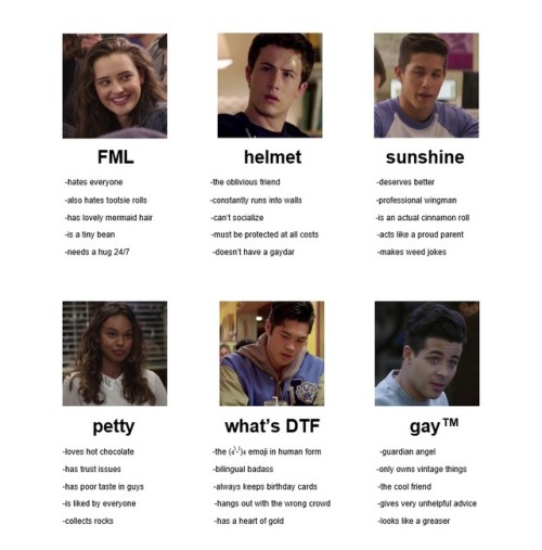 camilaslodge: tag yourself, i’m FML