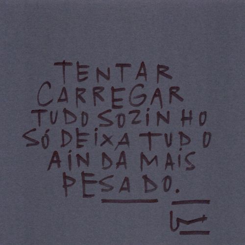 um-cartao:  Leveza é ter com quem dividir. (em Rio de Janeiro, Rio de Janeiro)https://www.instagram.com/p/CAWDk_xJivK/?igshid=1e9r76uq49s8z