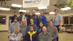 Master Tread Trainer Course with the Boy Scouts of America in Illinois City, Illinois.  
