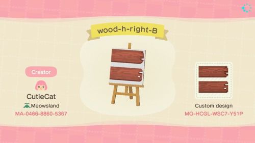 A wood plank path and border I made for Meowsland!There are a lot of variations for this path, so th