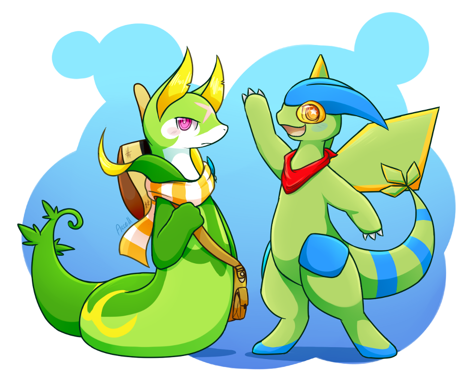 fridayflareon: Giveaway winners! Respectively, for @tyltyll as a gift from @oceazul,