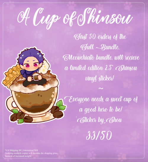 bnhashinsou-zine:  Preorders have opened for Cats &amp; Coffee Orders for Cats &amp; Coffee: