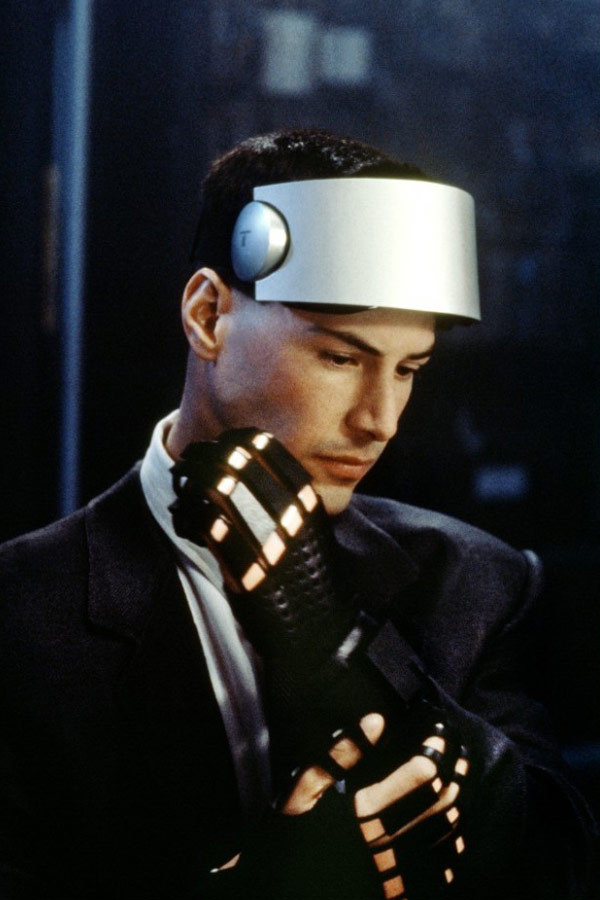 theactioneer:Keanu Reeves, Johnny Mnemonic (1995) 