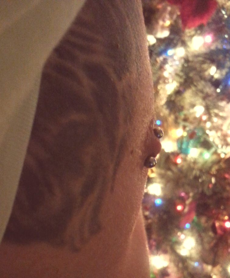 the-radman:  the-radman:  Some pre-holiday nipple work and ink!  One of my faves!