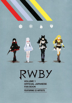 RWBY VOLUME 1 OFFICIAL JAPANESE FAN BOOK