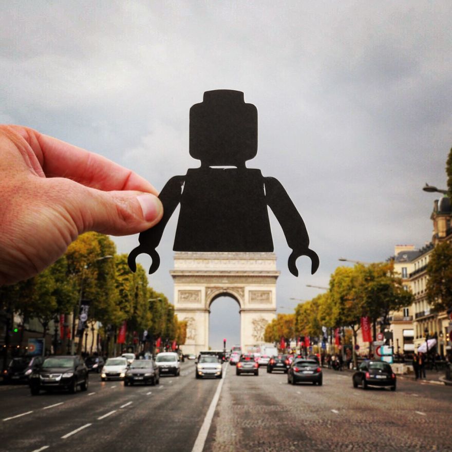 visitamitumblr:  Transformo paisajes famosos utilizando recortes de papel[Click en