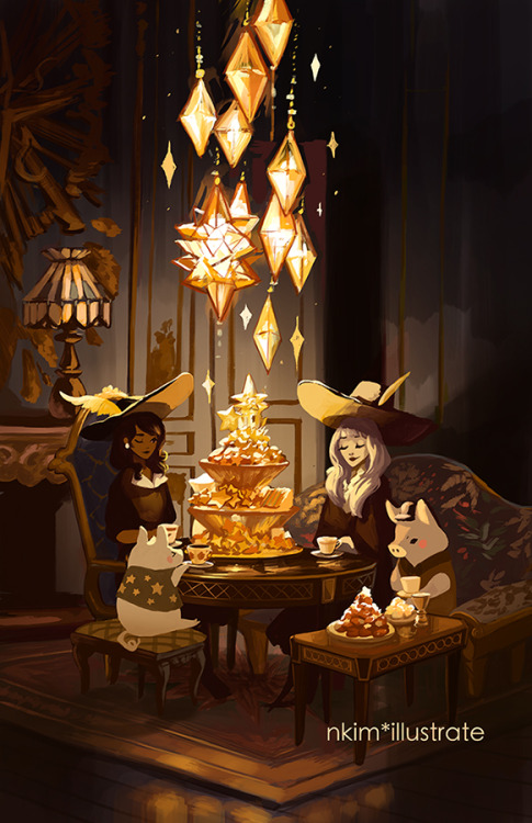 nkim-illustrates:Happy New Year!!! :D