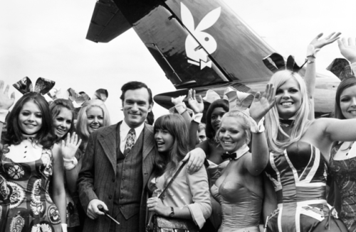 lostinhistorypics:Hugh Hefner dies at the age of 91 on September 27, 2017. He was an icon of the 20th century and will always be remembered. RIP